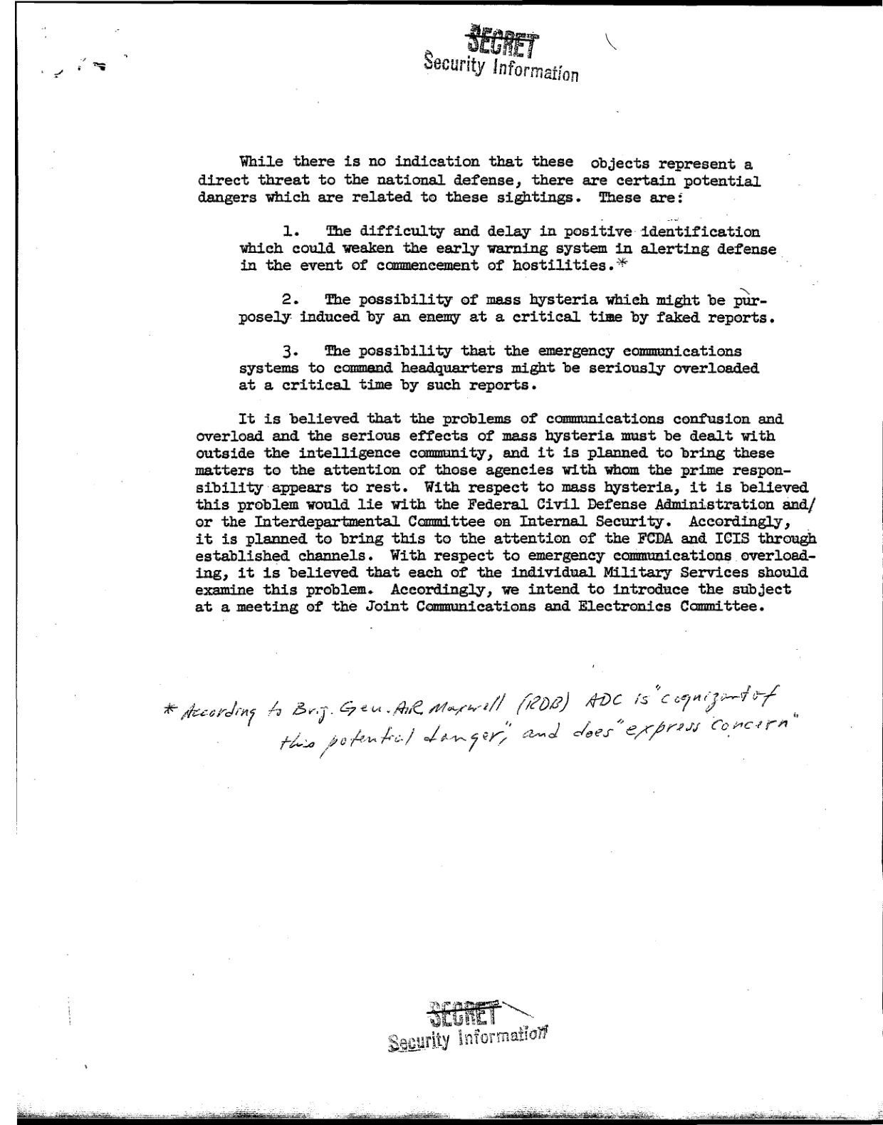 CIA-UAP-014 British Activity in the Field of Unidentified Flying Objects — page 2