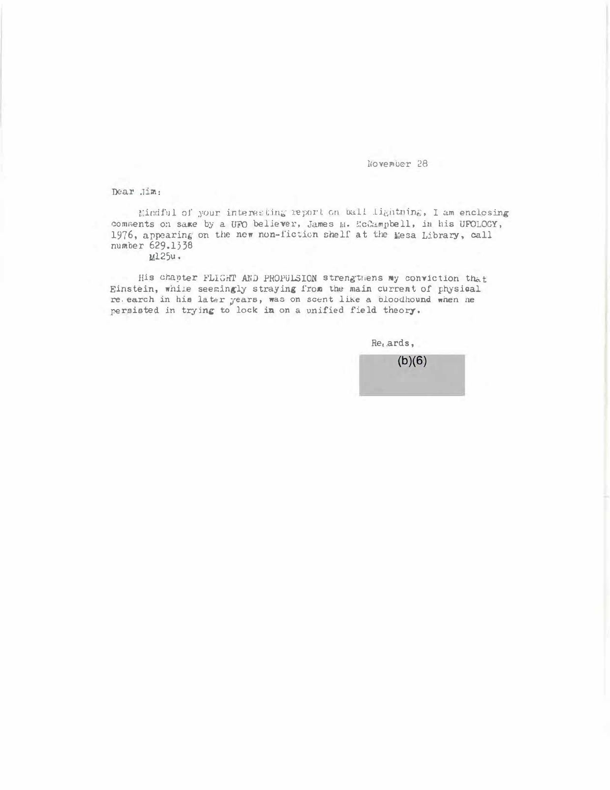 DOE-UAP-D002 JamesTuck Correspondence — page 4