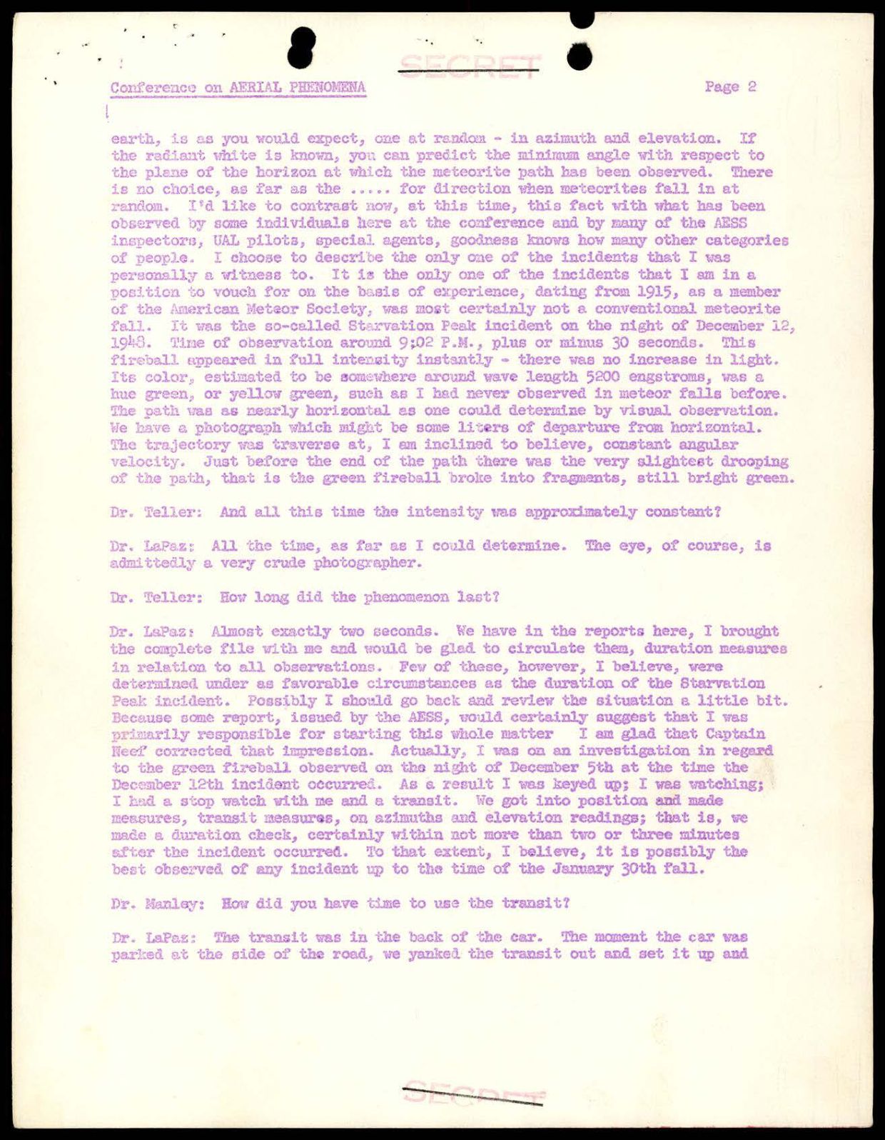 DOE-UAP-D004 Los-Alamos-Conference-on-Aerial-Phenomena 1949 — page 3