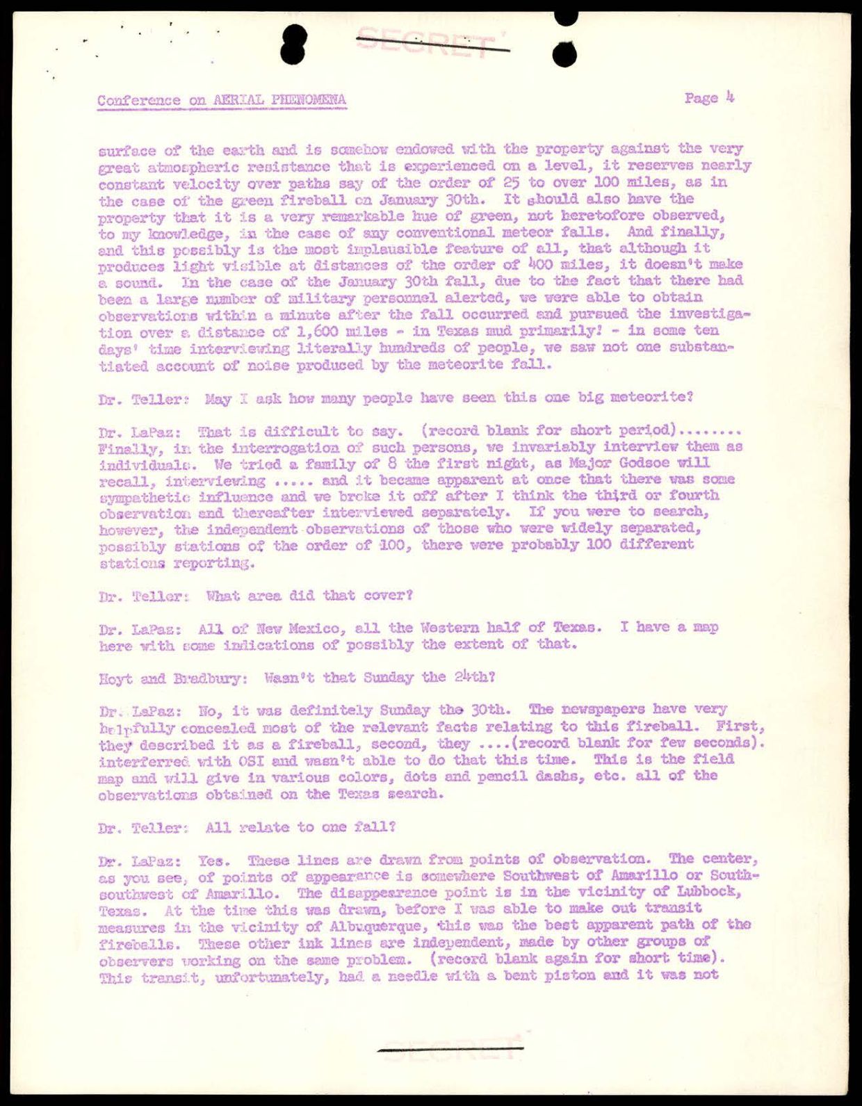 DOE-UAP-D004 Los-Alamos-Conference-on-Aerial-Phenomena 1949 — page 5