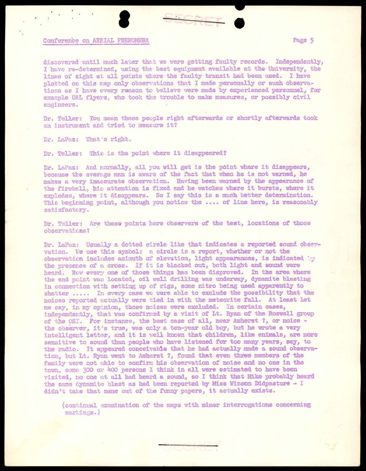 DOE-UAP-D004 Los-Alamos-Conference-on-Aerial-Phenomena 1949 — page 6