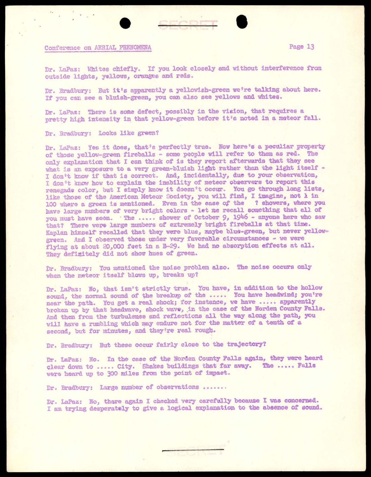 DOE-UAP-D004 Los-Alamos-Conference-on-Aerial-Phenomena 1949 — page 14
