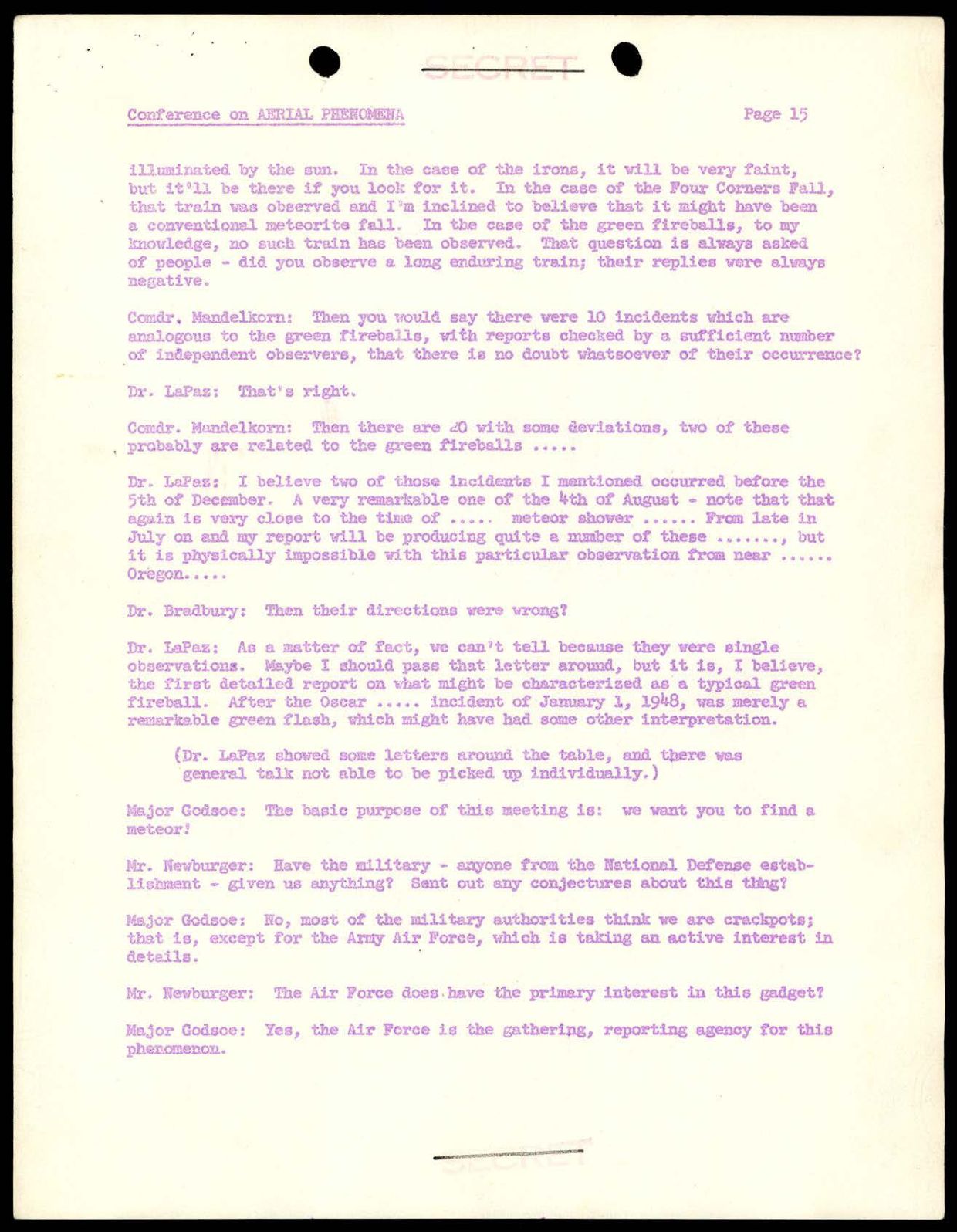 DOE-UAP-D004 Los-Alamos-Conference-on-Aerial-Phenomena 1949 — page 16