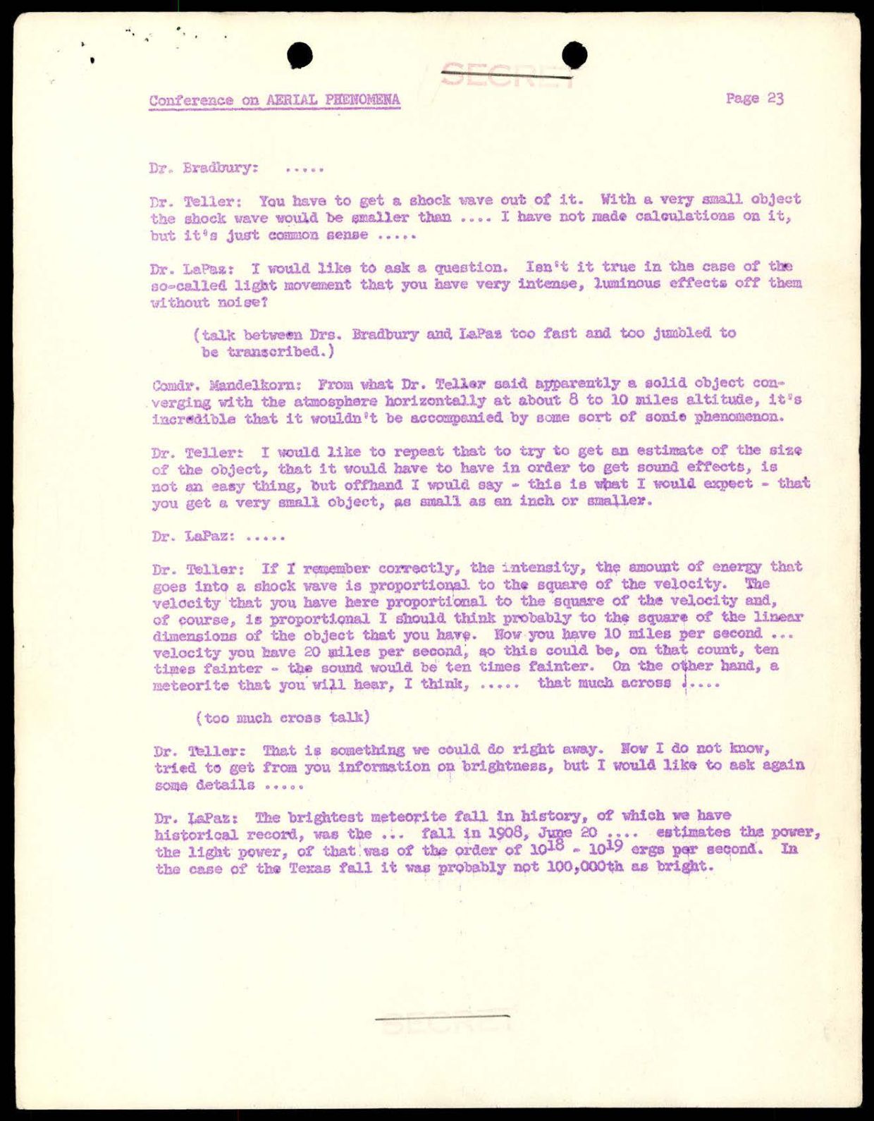 DOE-UAP-D004 Los-Alamos-Conference-on-Aerial-Phenomena 1949 — page 24
