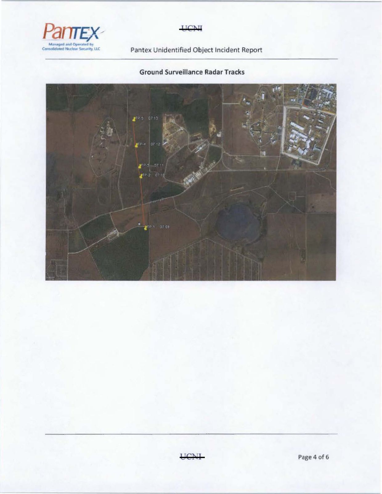 DOE-UAP-D005 Pantex-Unidentified-Object-Incident-Report 2015 — page 5
