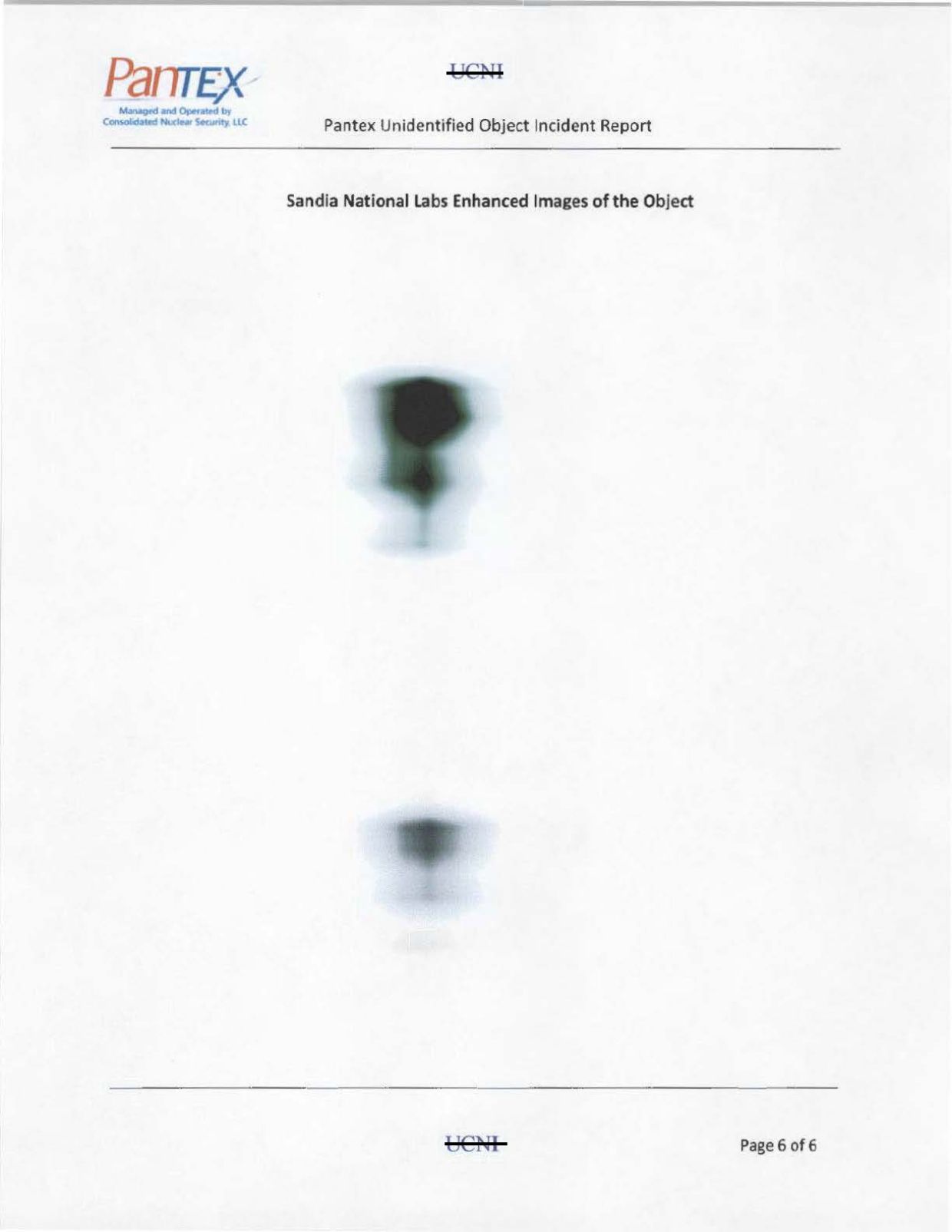 DOE-UAP-D005 Pantex-Unidentified-Object-Incident-Report 2015 — page 7