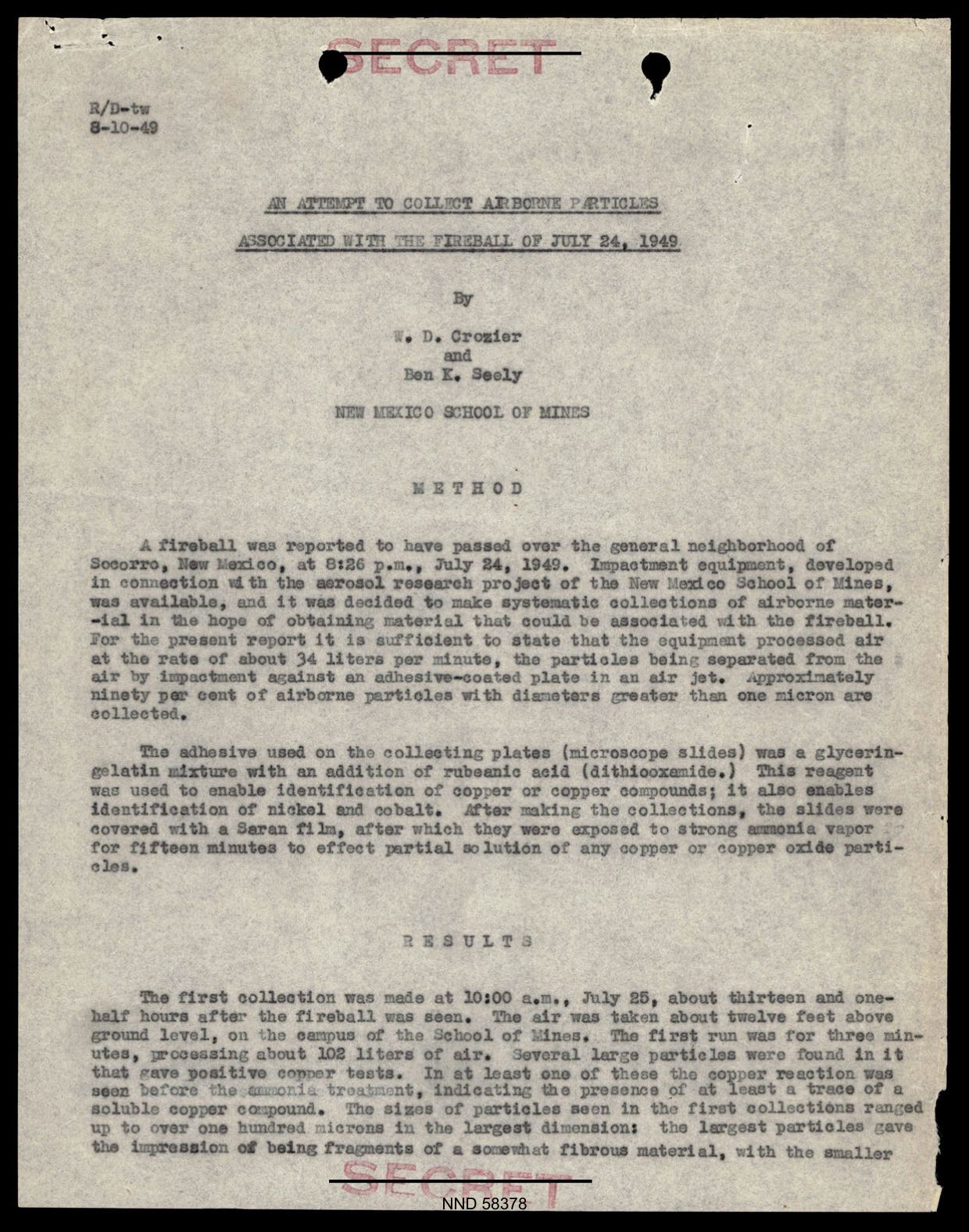 DOW-UAP-D017 General Correspondence Of Sandia — page 5