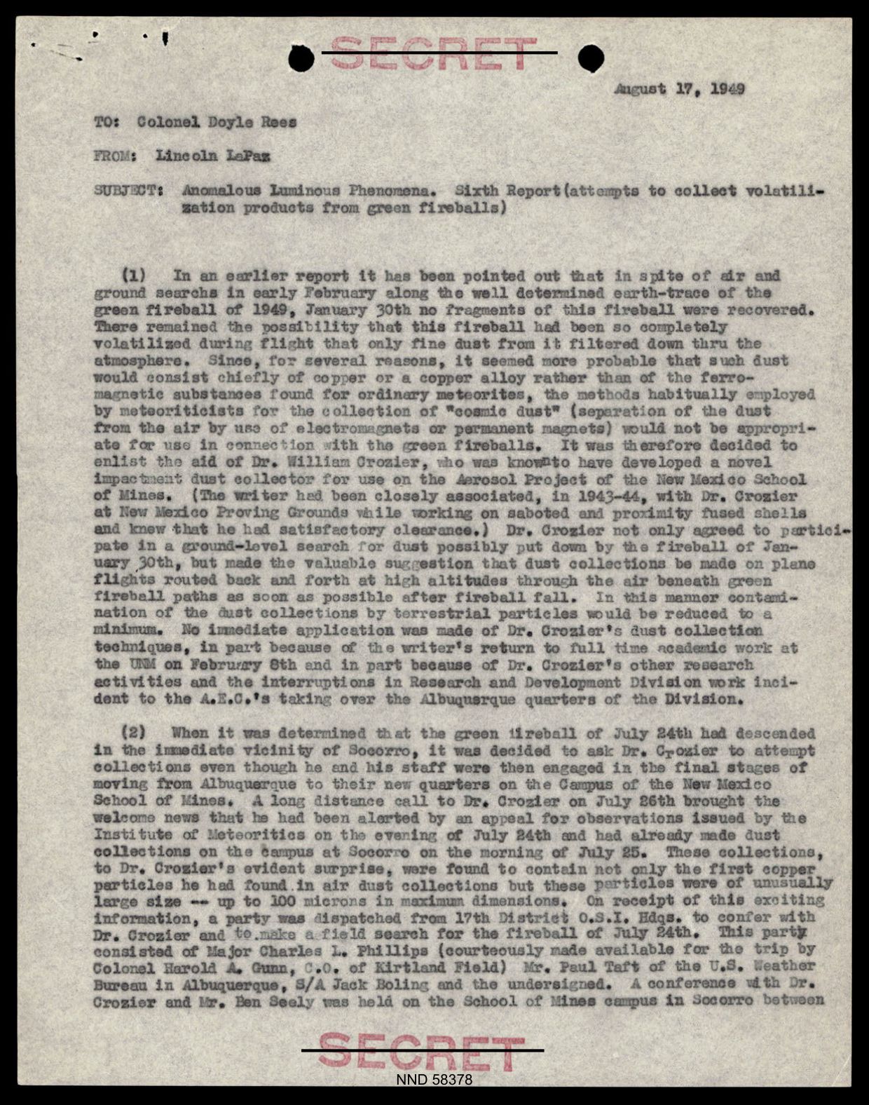 DOW-UAP-D017 General Correspondence Of Sandia — page 10