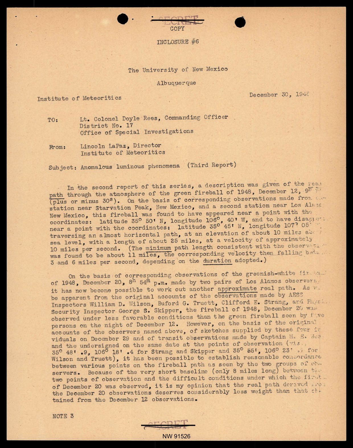 DOW-UAP-D017 General Correspondence Of Sandia — page 78