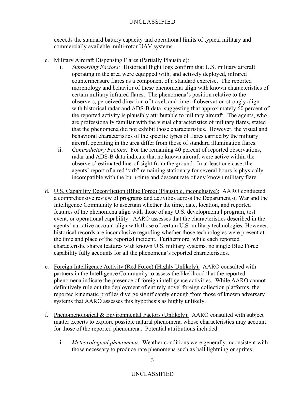 DOW-UAP-D077 Unresolved-Case-Analysis-Update Western-United-States-Event — page 3