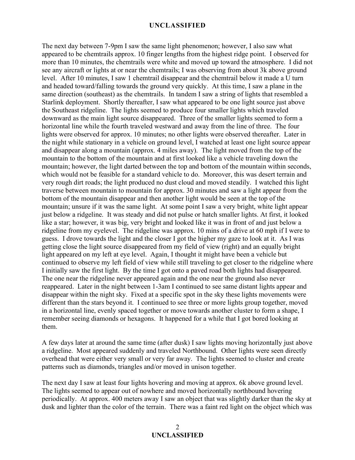 DoW-UAP-D082 Narrative-4 Western-US-Event — page 2