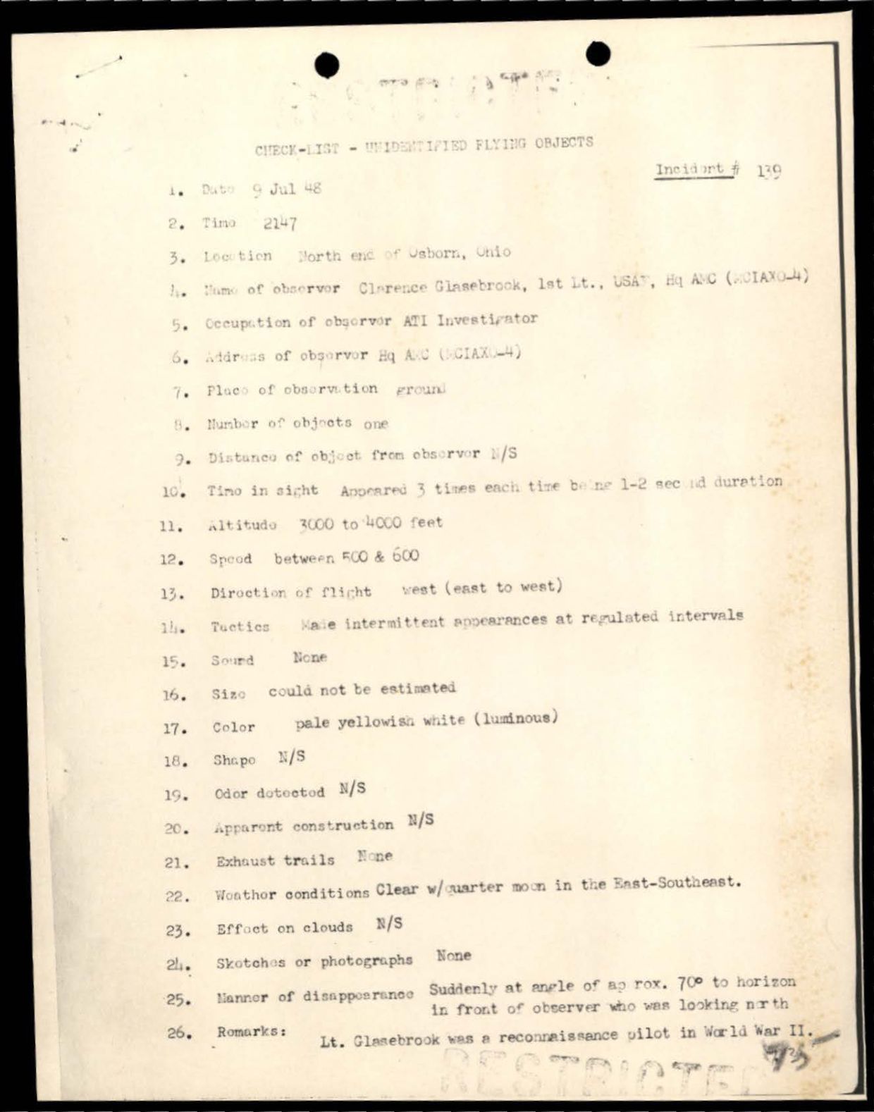 DOW-UAP-D088 US-AirForce Analysis-of-Flying-Objects-in-the-US 101-172 — page 117