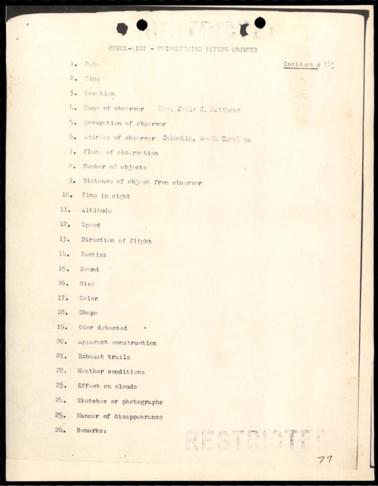 DOW-UAP-D088 US-AirForce Analysis-of-Flying-Objects-in-the-US 101-172 — page 126