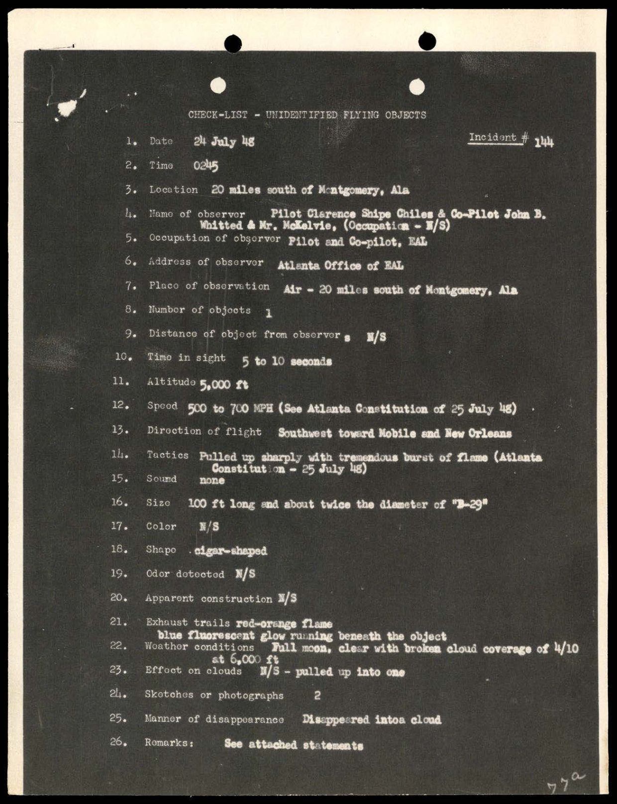 DOW-UAP-D088 US-AirForce Analysis-of-Flying-Objects-in-the-US 101-172 — page 127