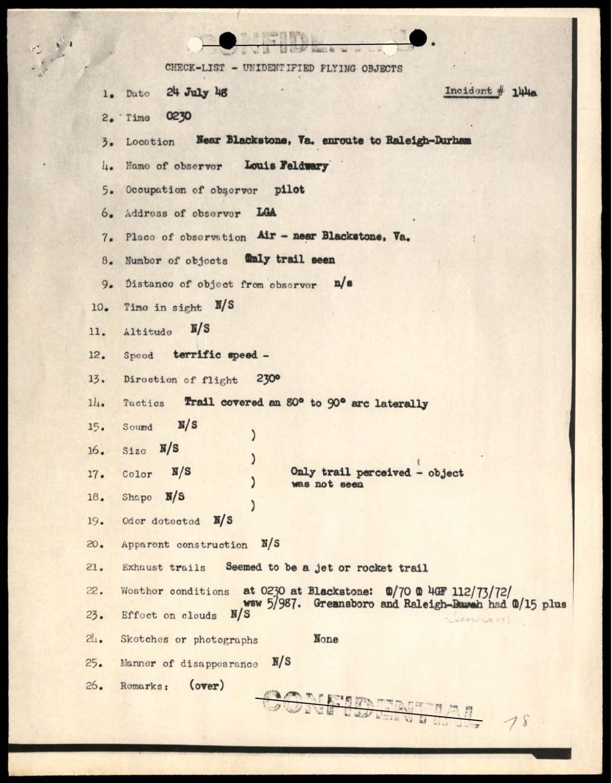 DOW-UAP-D088 US-AirForce Analysis-of-Flying-Objects-in-the-US 101-172 — page 128