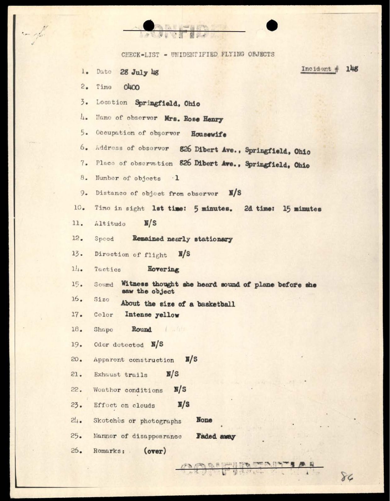 DOW-UAP-D088 US-AirForce Analysis-of-Flying-Objects-in-the-US 101-172 — page 143