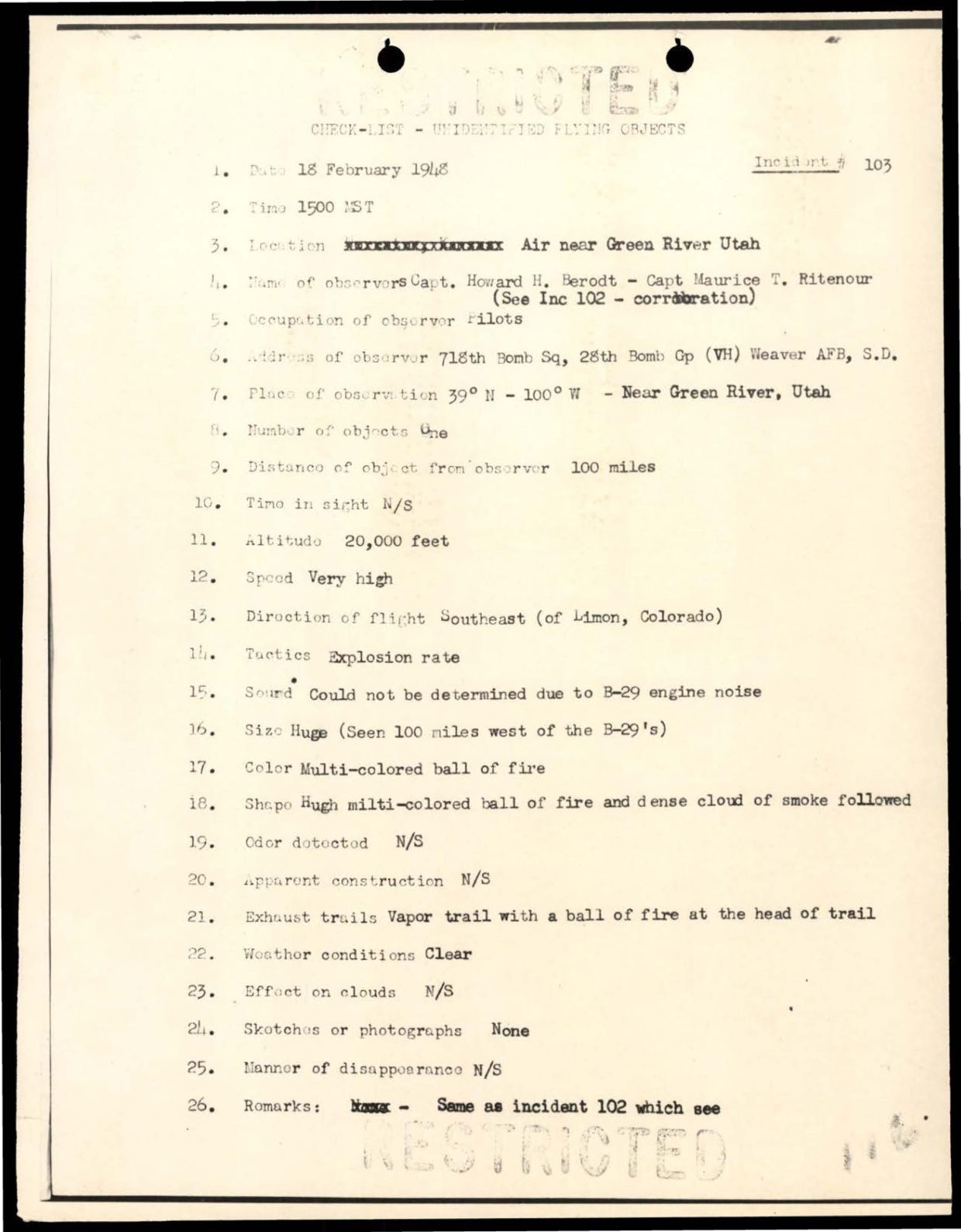 DOW-UAP-D088 US-AirForce Analysis-of-Flying-Objects-in-the-US 101-172 — page 17