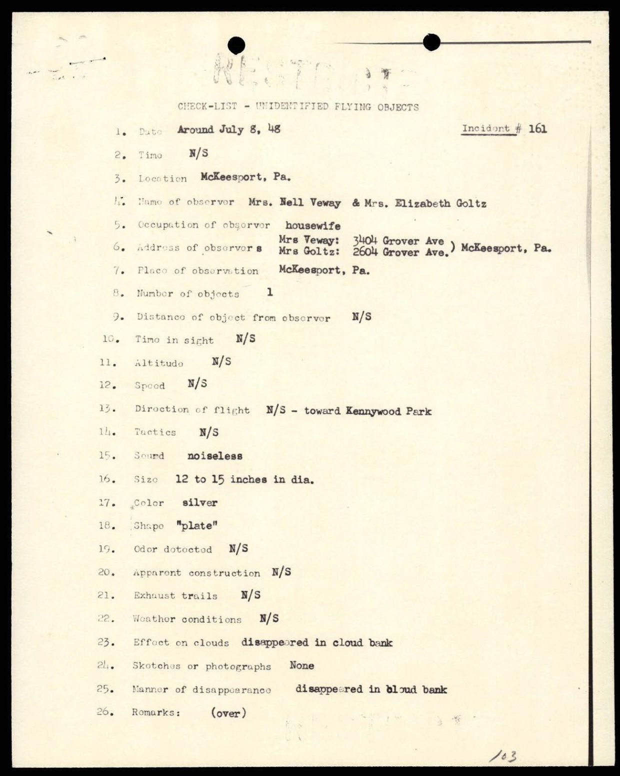 DOW-UAP-D088 US-AirForce Analysis-of-Flying-Objects-in-the-US 101-172 — page 174