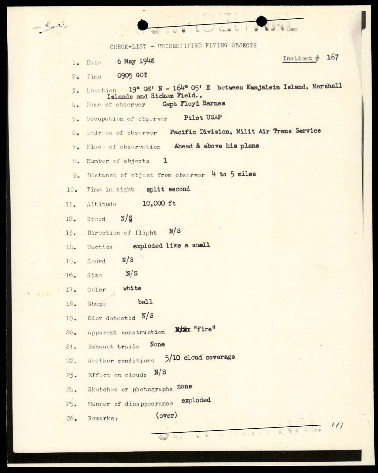 DOW-UAP-D088 US-AirForce Analysis-of-Flying-Objects-in-the-US 101-172 — page 194