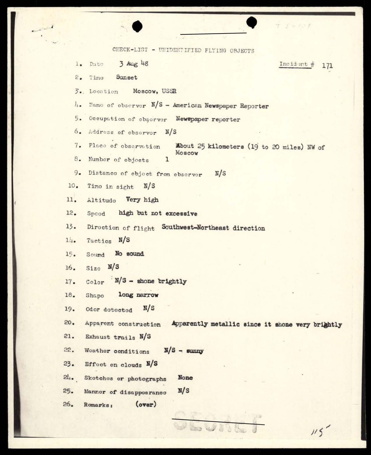 DOW-UAP-D088 US-AirForce Analysis-of-Flying-Objects-in-the-US 101-172 — page 201