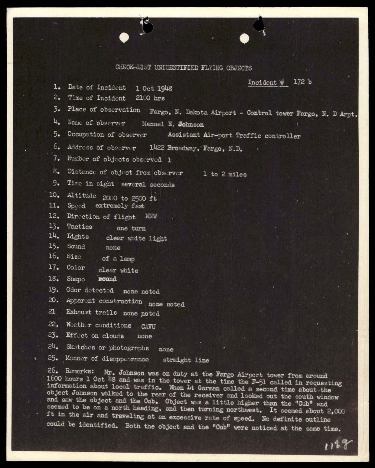 DOW-UAP-D088 US-AirForce Analysis-of-Flying-Objects-in-the-US 101-172 — page 207