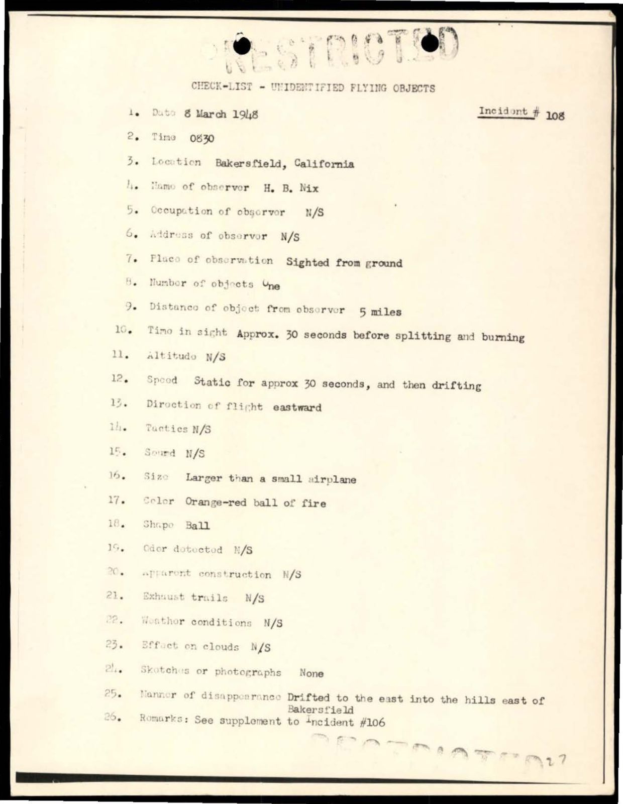 DOW-UAP-D088 US-AirForce Analysis-of-Flying-Objects-in-the-US 101-172 — page 27