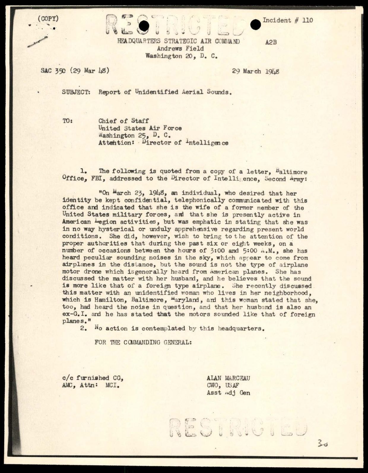 DOW-UAP-D088 US-AirForce Analysis-of-Flying-Objects-in-the-US 101-172 — page 30