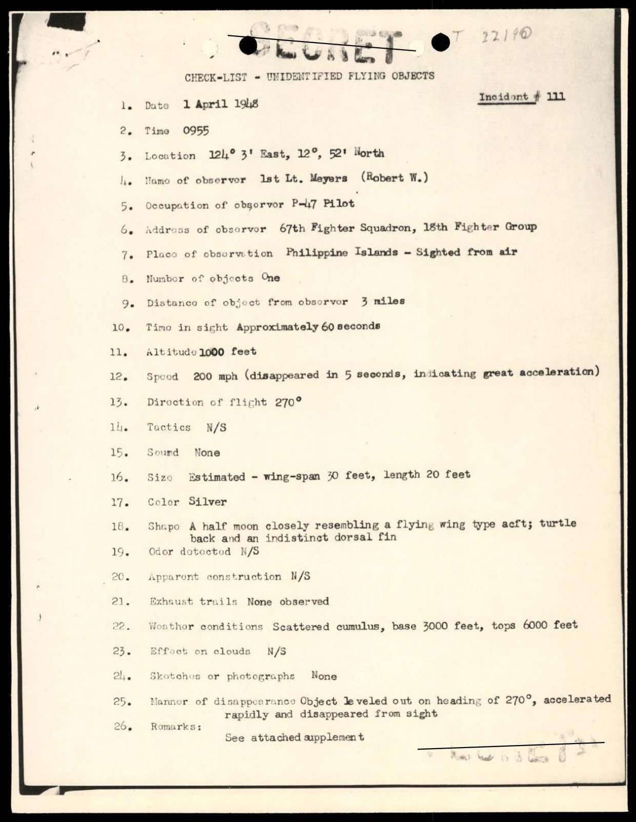 DOW-UAP-D088 US-AirForce Analysis-of-Flying-Objects-in-the-US 101-172 — page 31