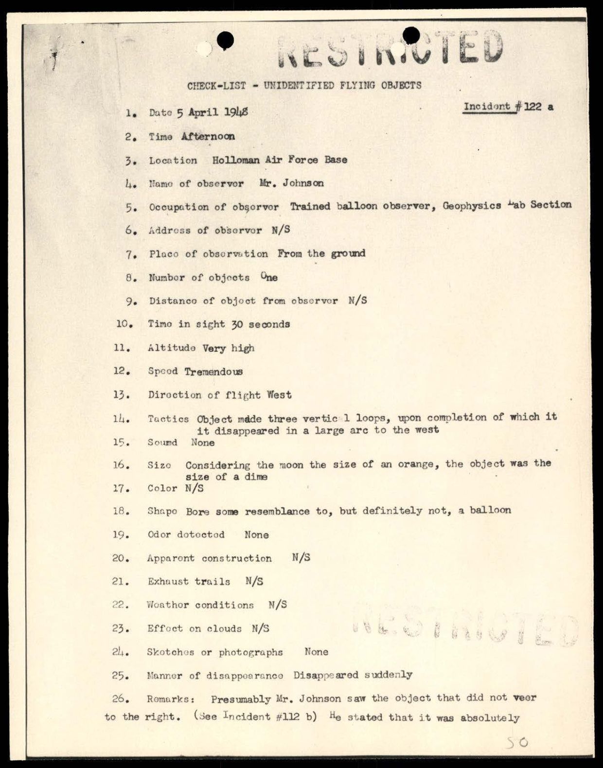 DOW-UAP-D088 US-AirForce Analysis-of-Flying-Objects-in-the-US 101-172 — page 76