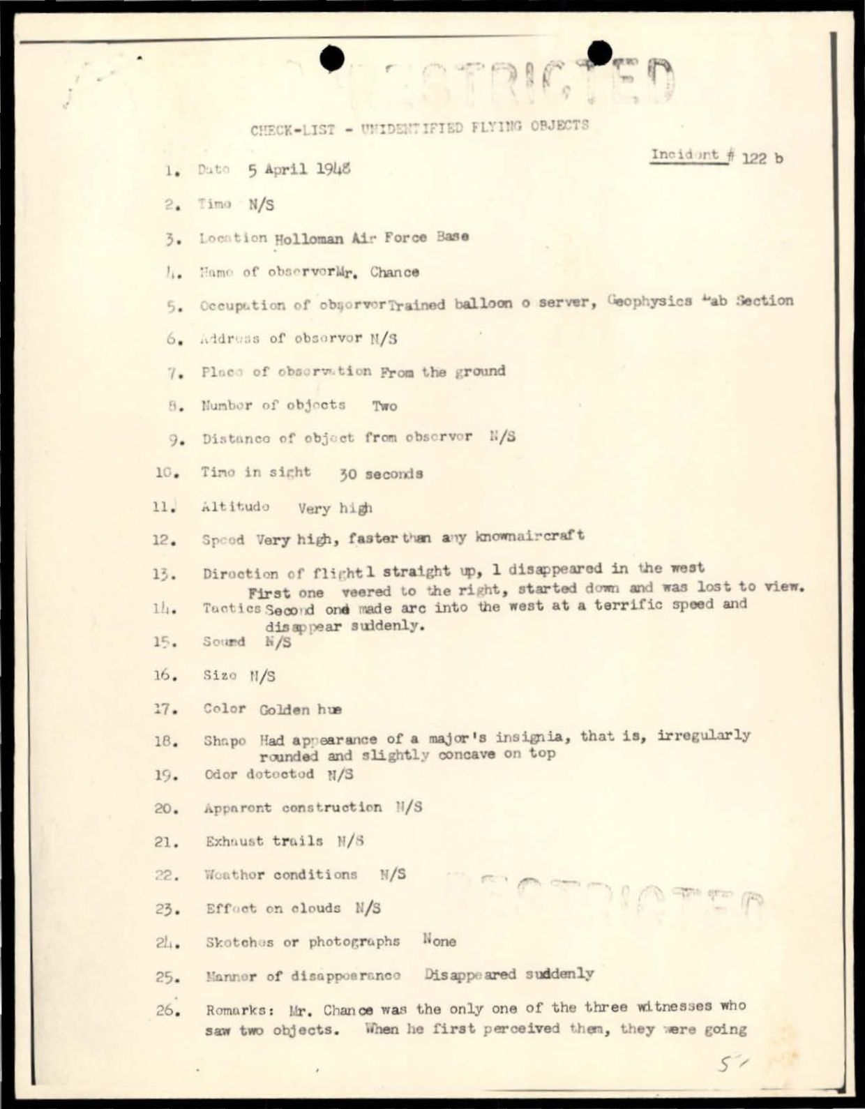 DOW-UAP-D088 US-AirForce Analysis-of-Flying-Objects-in-the-US 101-172 — page 78
