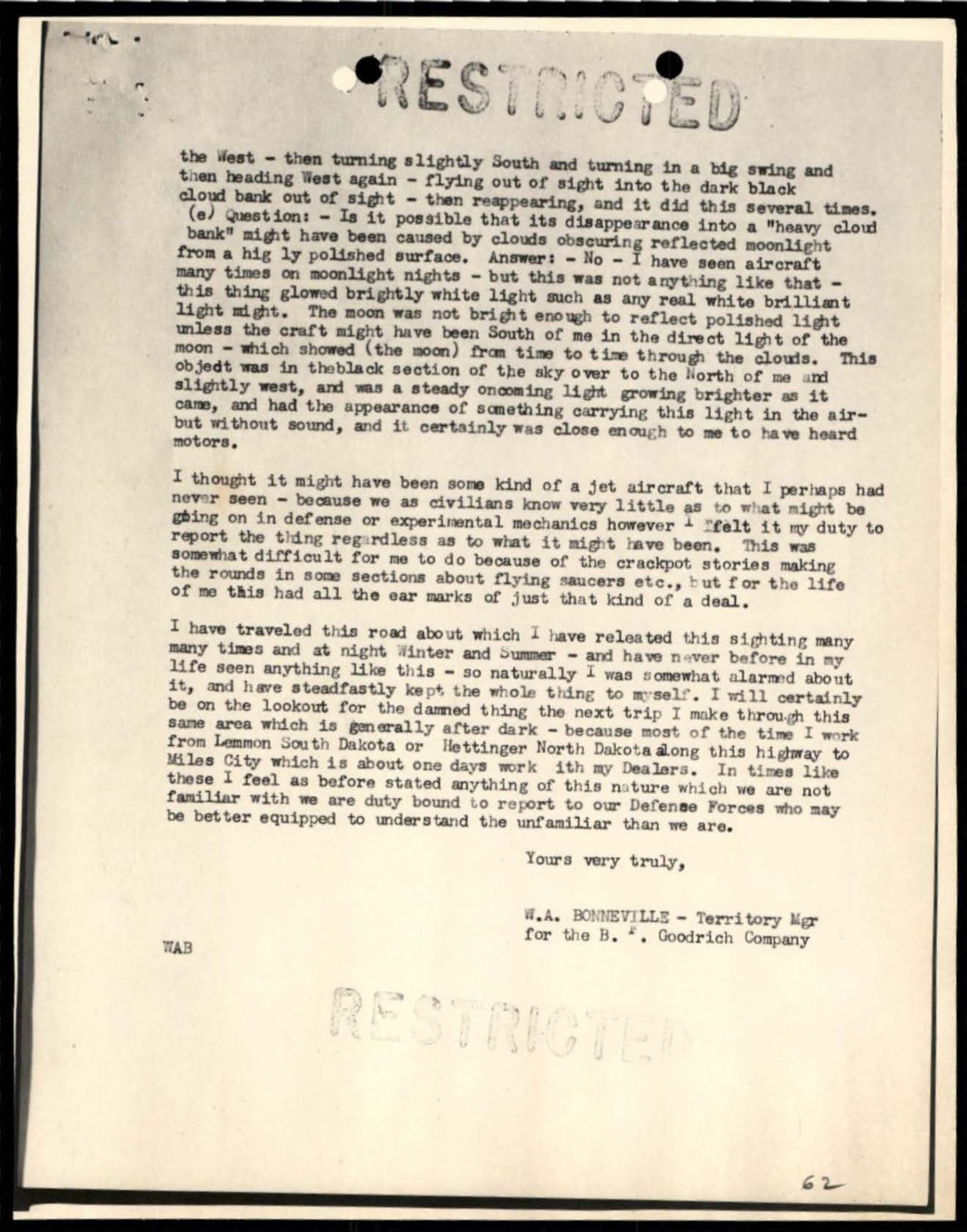 DOW-UAP-D088 US-AirForce Analysis-of-Flying-Objects-in-the-US 101-172 — page 95