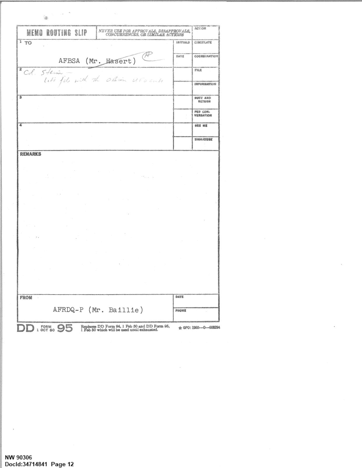DOW-UAP-D092 DAF-Committee-to-Review-Project-Bluebook 1966-1967 — page 12