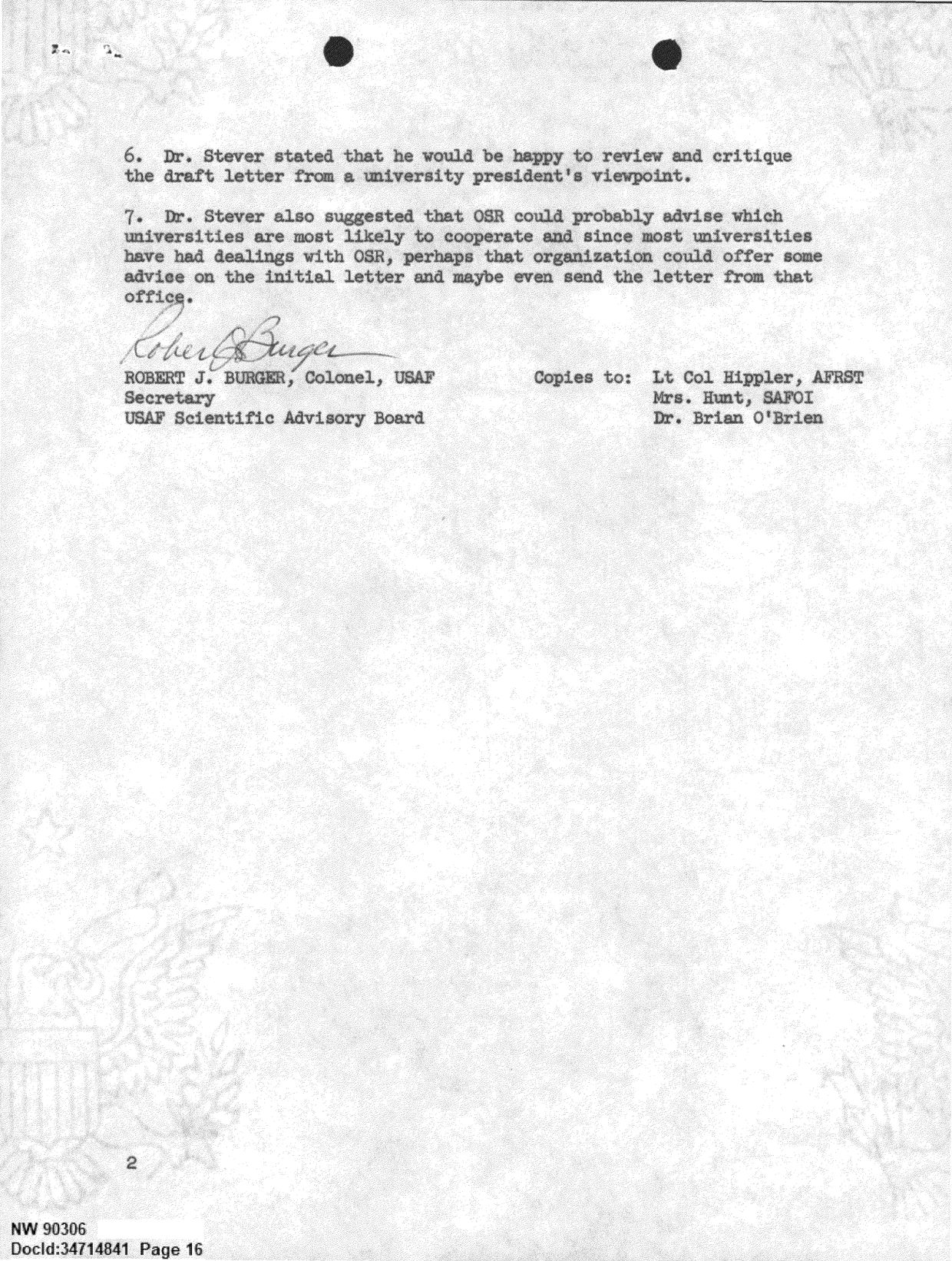 DOW-UAP-D092 DAF-Committee-to-Review-Project-Bluebook 1966-1967 — page 16