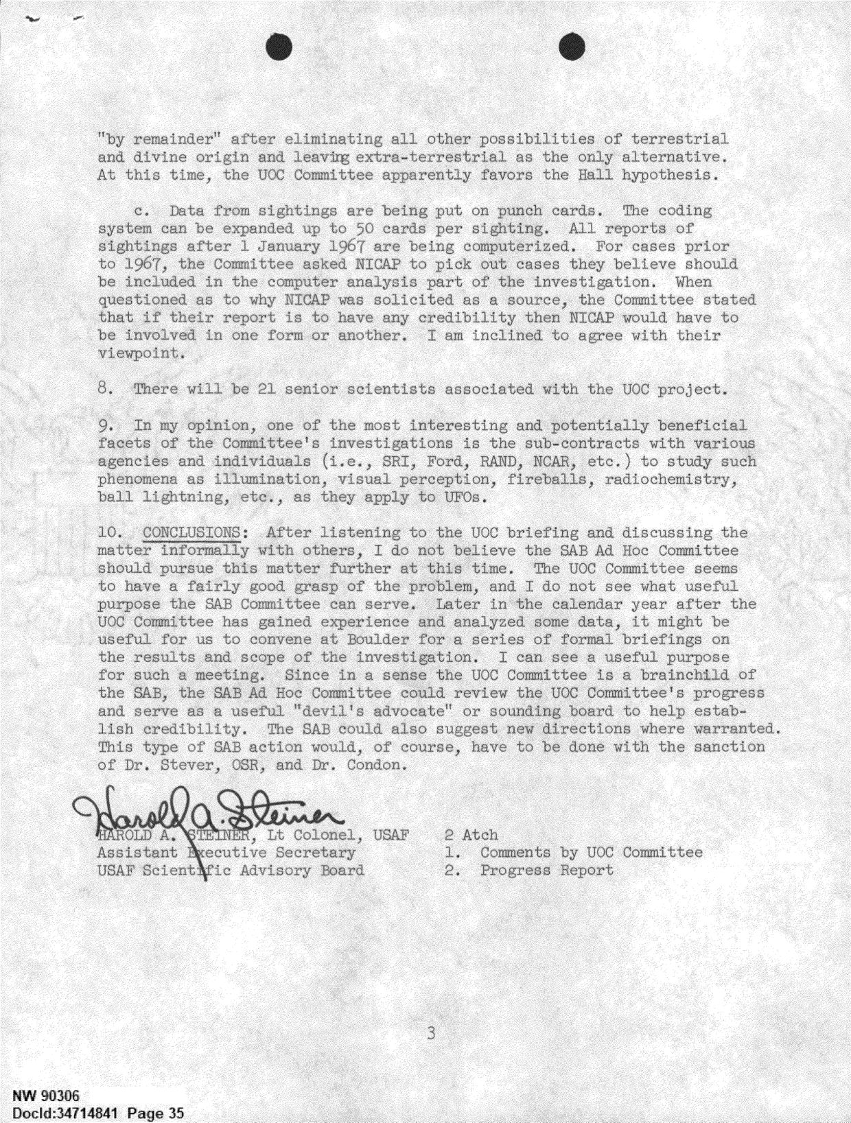 DOW-UAP-D092 DAF-Committee-to-Review-Project-Bluebook 1966-1967 — page 35