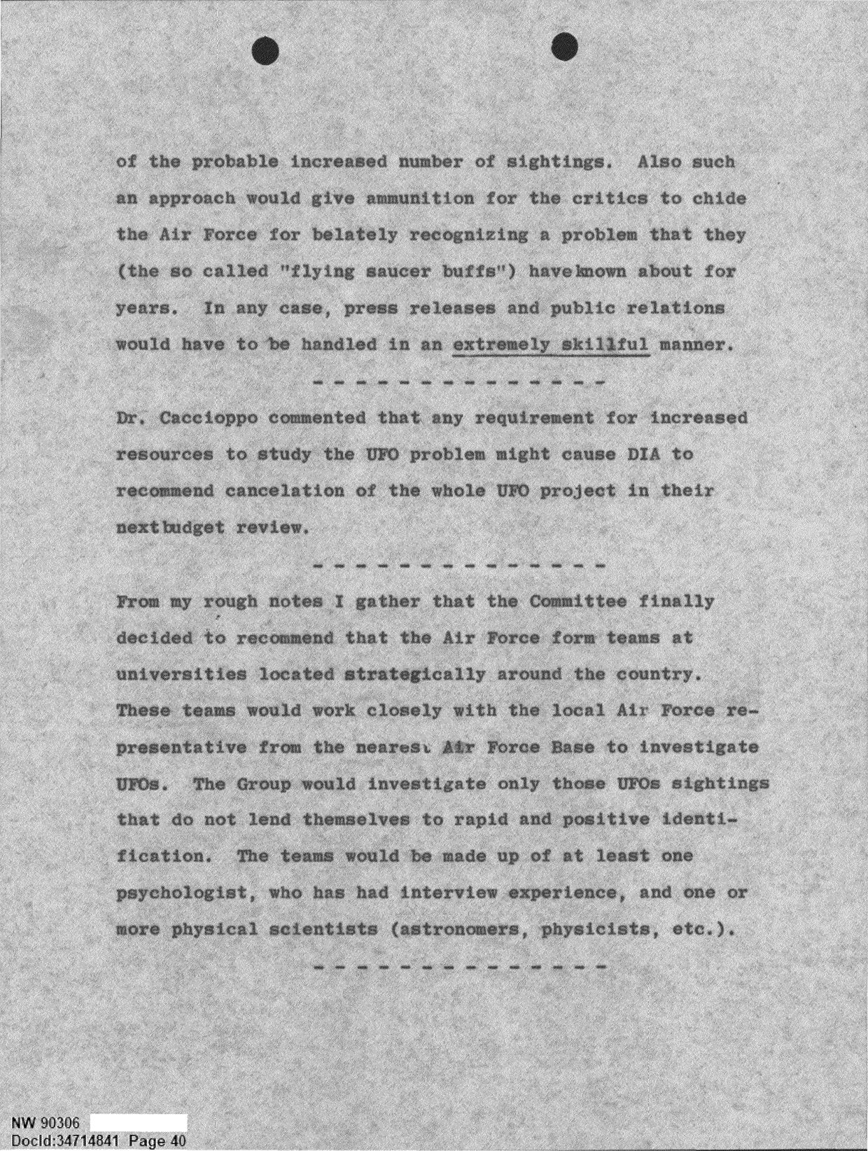 DOW-UAP-D092 DAF-Committee-to-Review-Project-Bluebook 1966-1967 — page 40