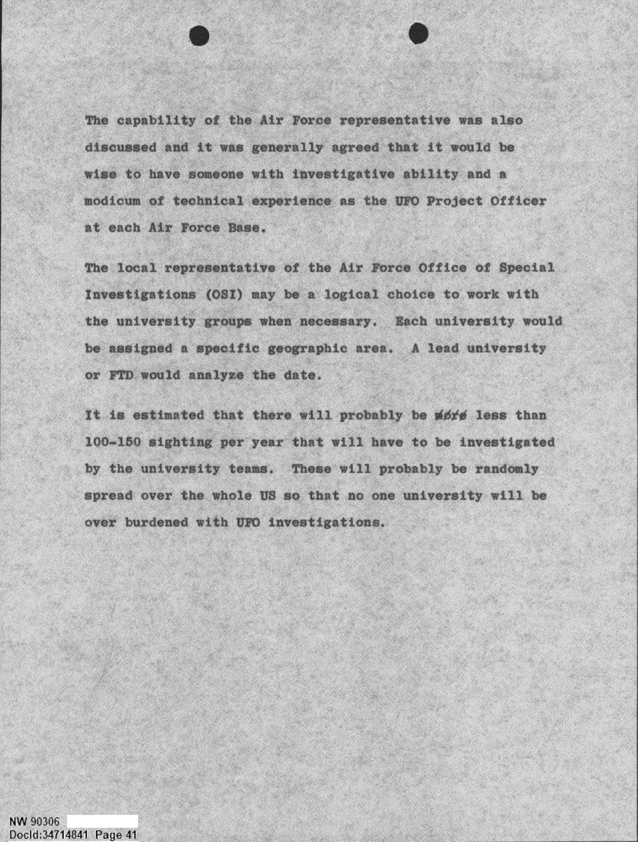 DOW-UAP-D092 DAF-Committee-to-Review-Project-Bluebook 1966-1967 — page 41