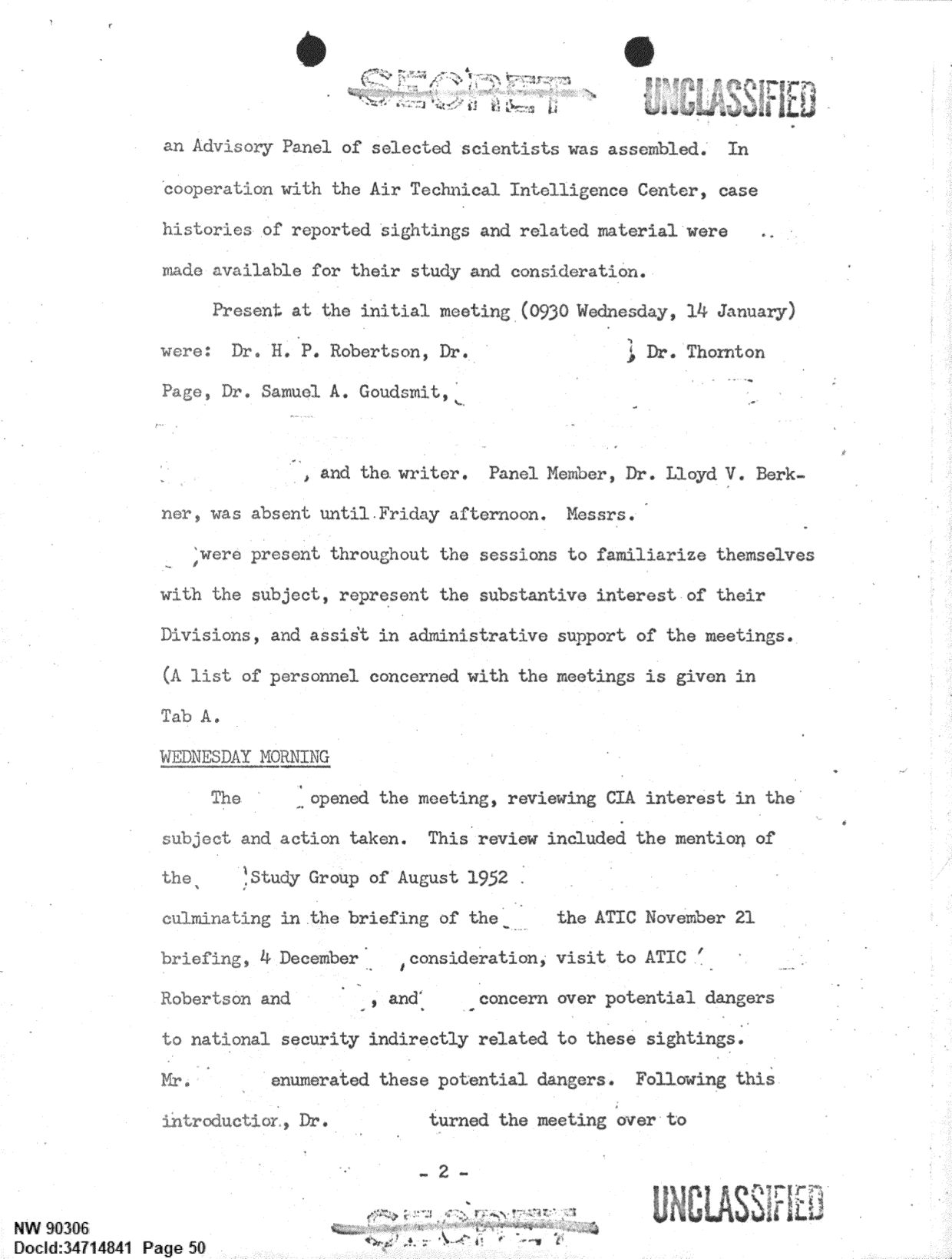 DOW-UAP-D092 DAF-Committee-to-Review-Project-Bluebook 1966-1967 — page 50