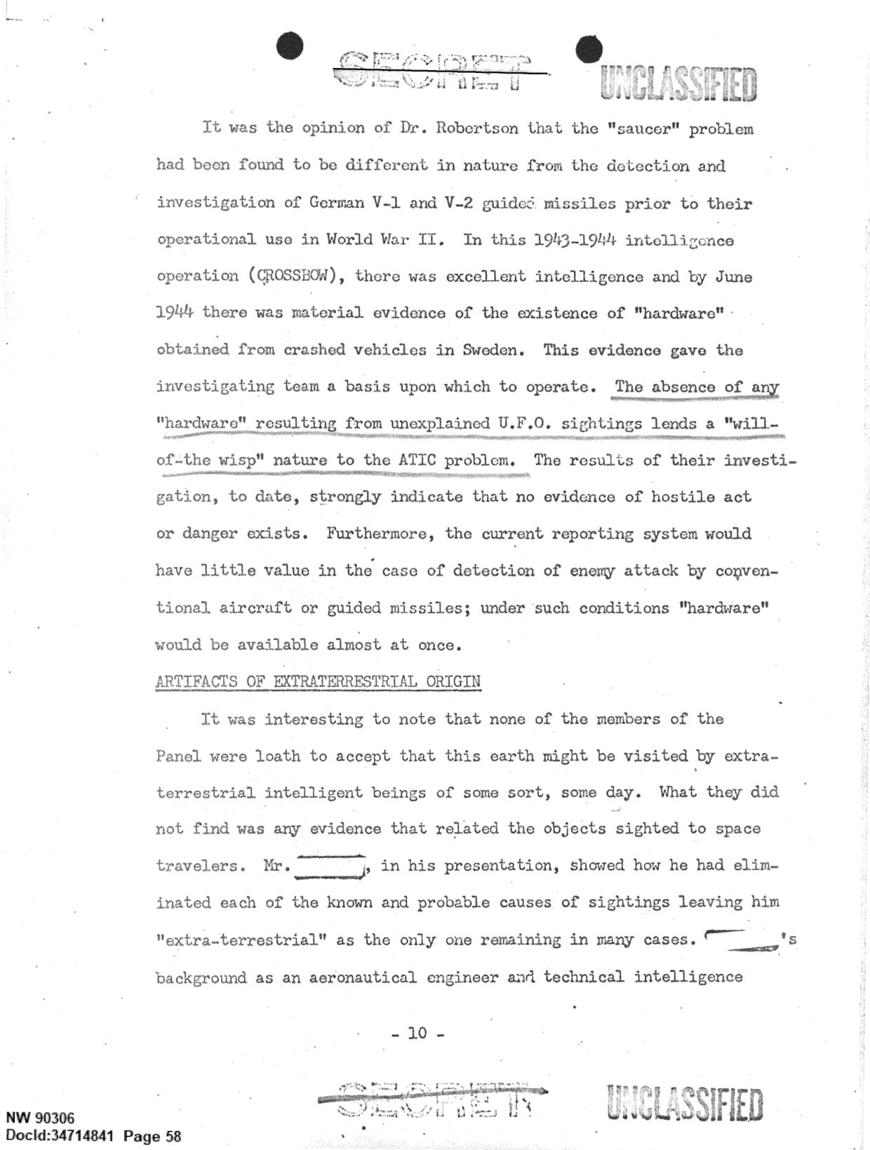 DOW-UAP-D092 DAF-Committee-to-Review-Project-Bluebook 1966-1967 — page 58