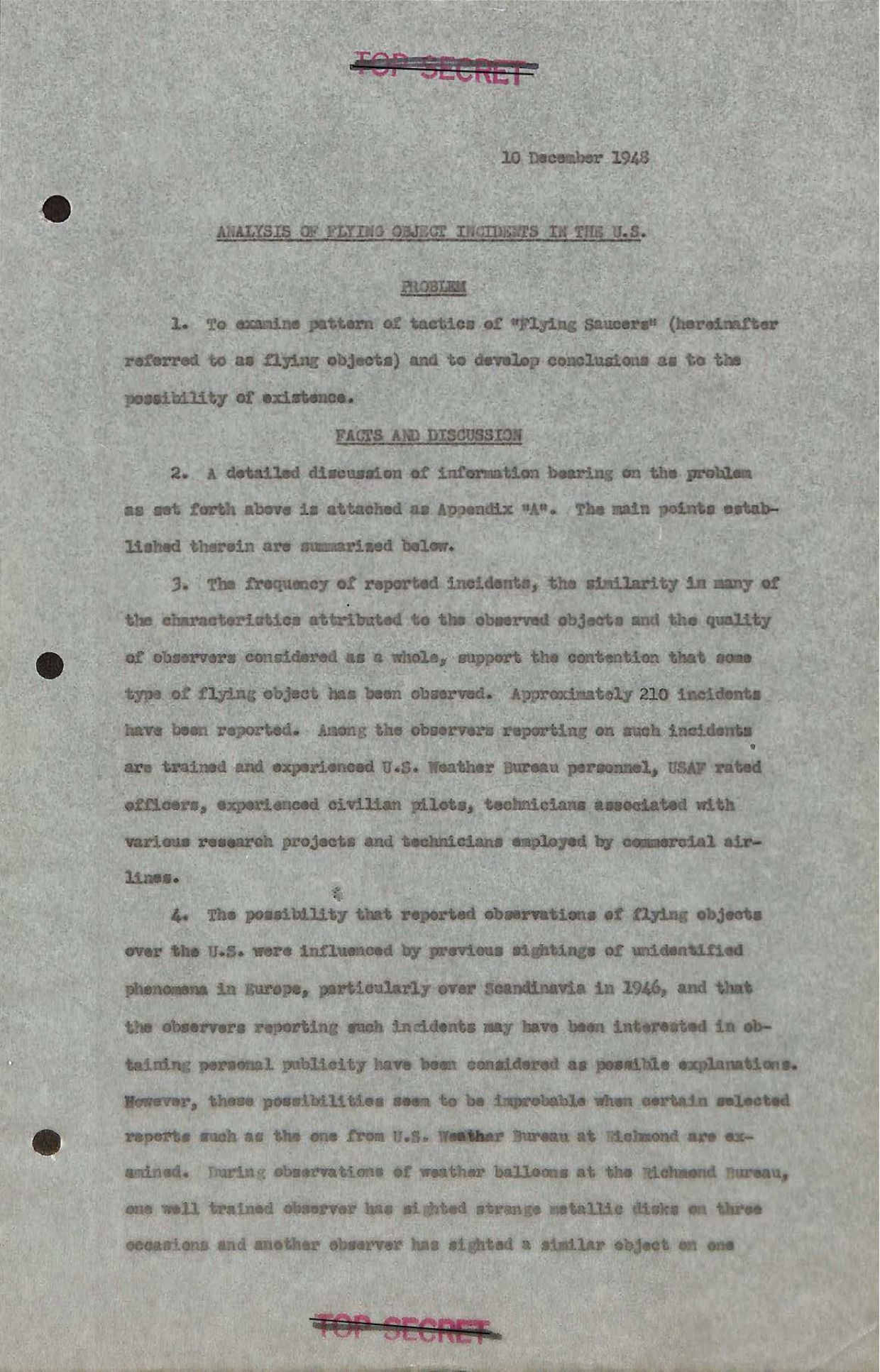 DOW-UAP-D093 Analysis-of-Flying-Object-Incidents-in-the-US 1948 — page 6
