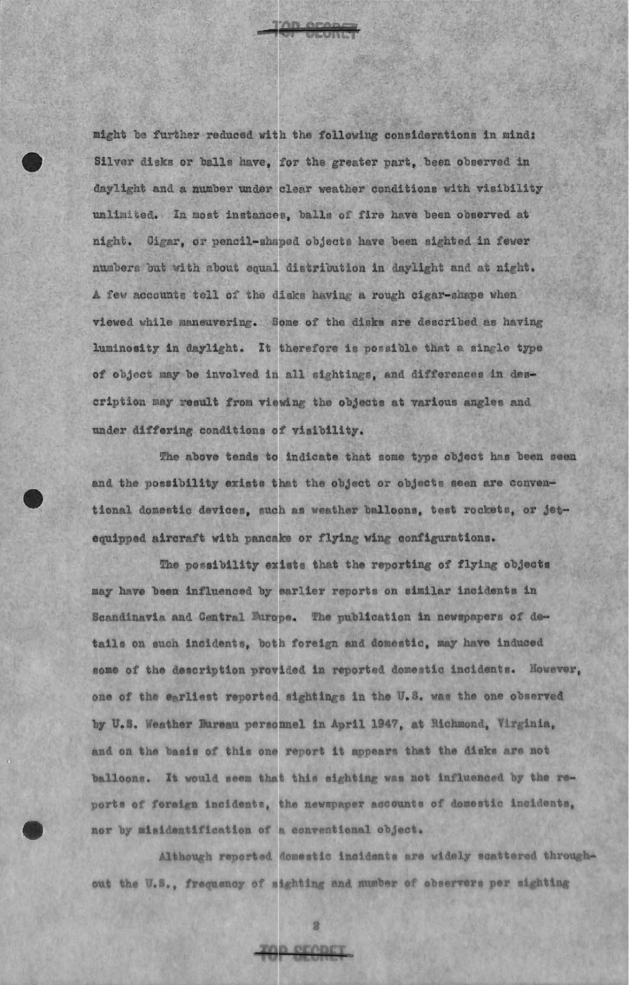 DOW-UAP-D093 Analysis-of-Flying-Object-Incidents-in-the-US 1948 — page 11
