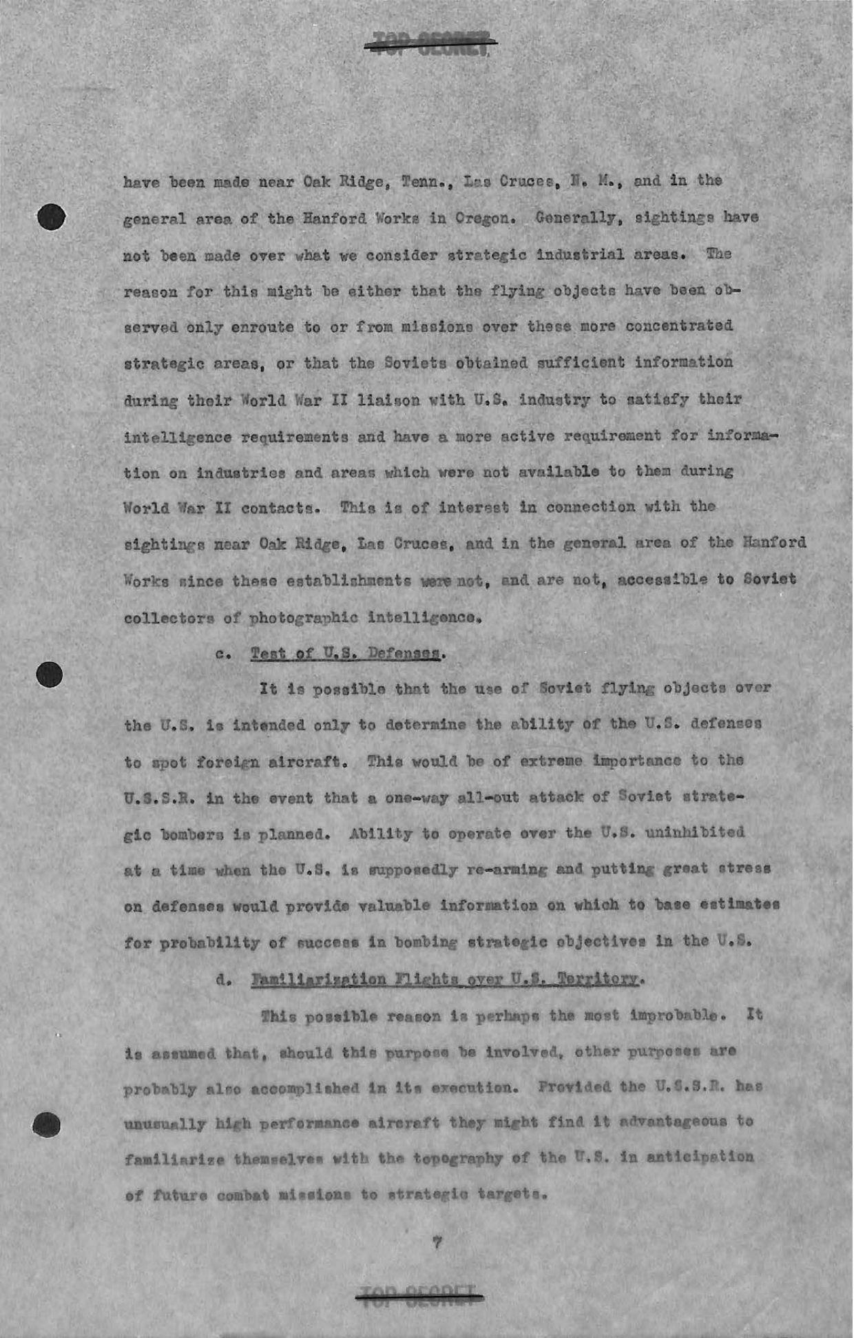 DOW-UAP-D093 Analysis-of-Flying-Object-Incidents-in-the-US 1948 — page 16