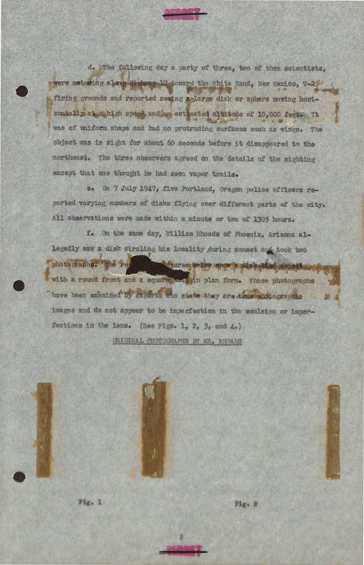 DOW-UAP-D093 Analysis-of-Flying-Object-Incidents-in-the-US 1948 — page 21