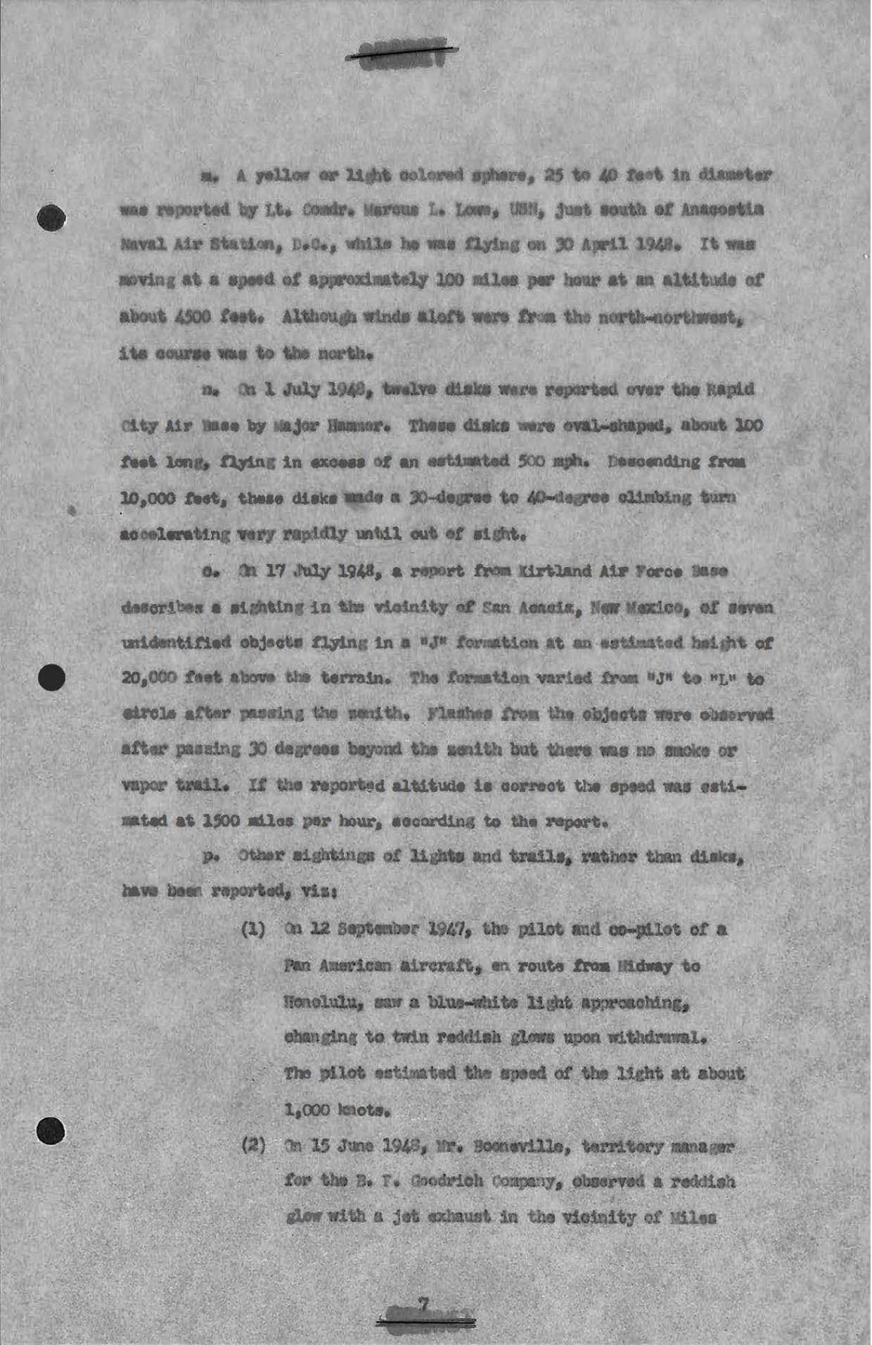 DOW-UAP-D093 Analysis-of-Flying-Object-Incidents-in-the-US 1948 — page 30