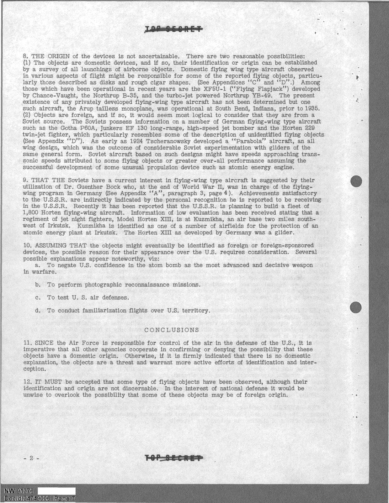 DOW-UAP-D094 Analysis-of-Flying-Object-Incidents-in-the-US 1949 — page 7