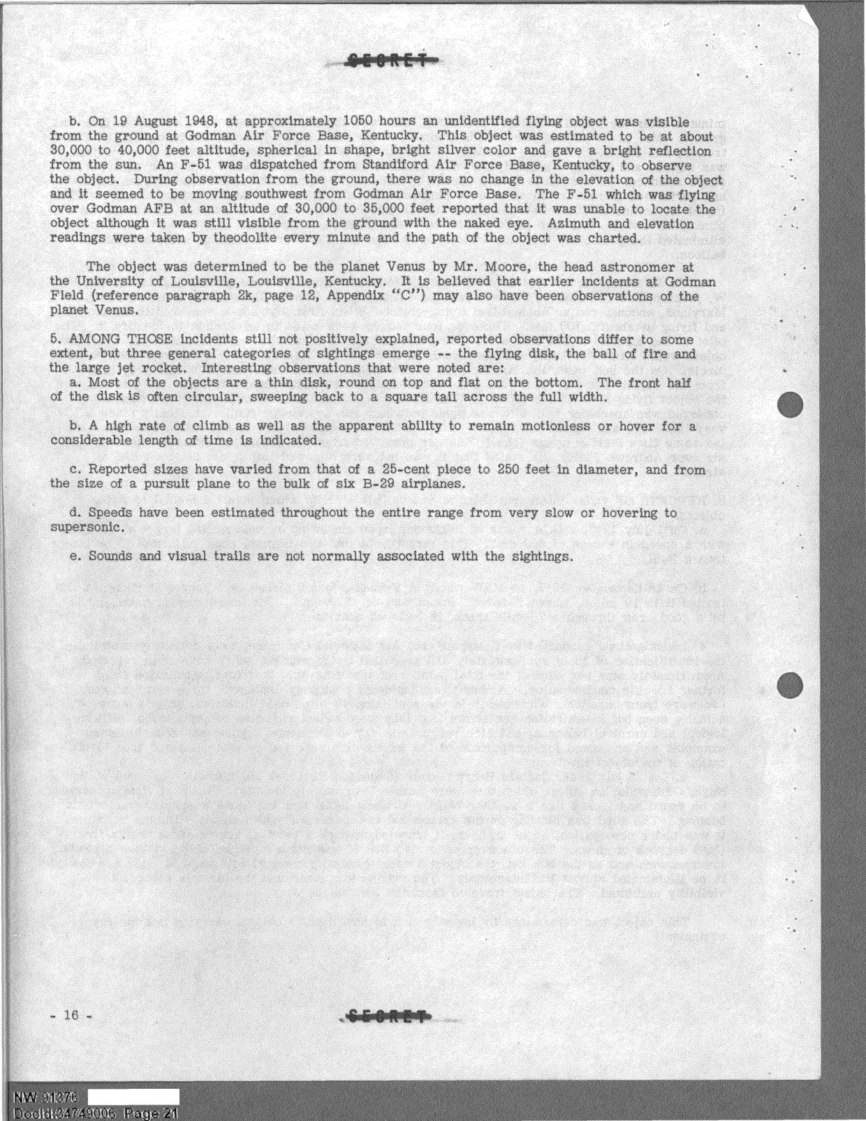 DOW-UAP-D094 Analysis-of-Flying-Object-Incidents-in-the-US 1949 — page 21
