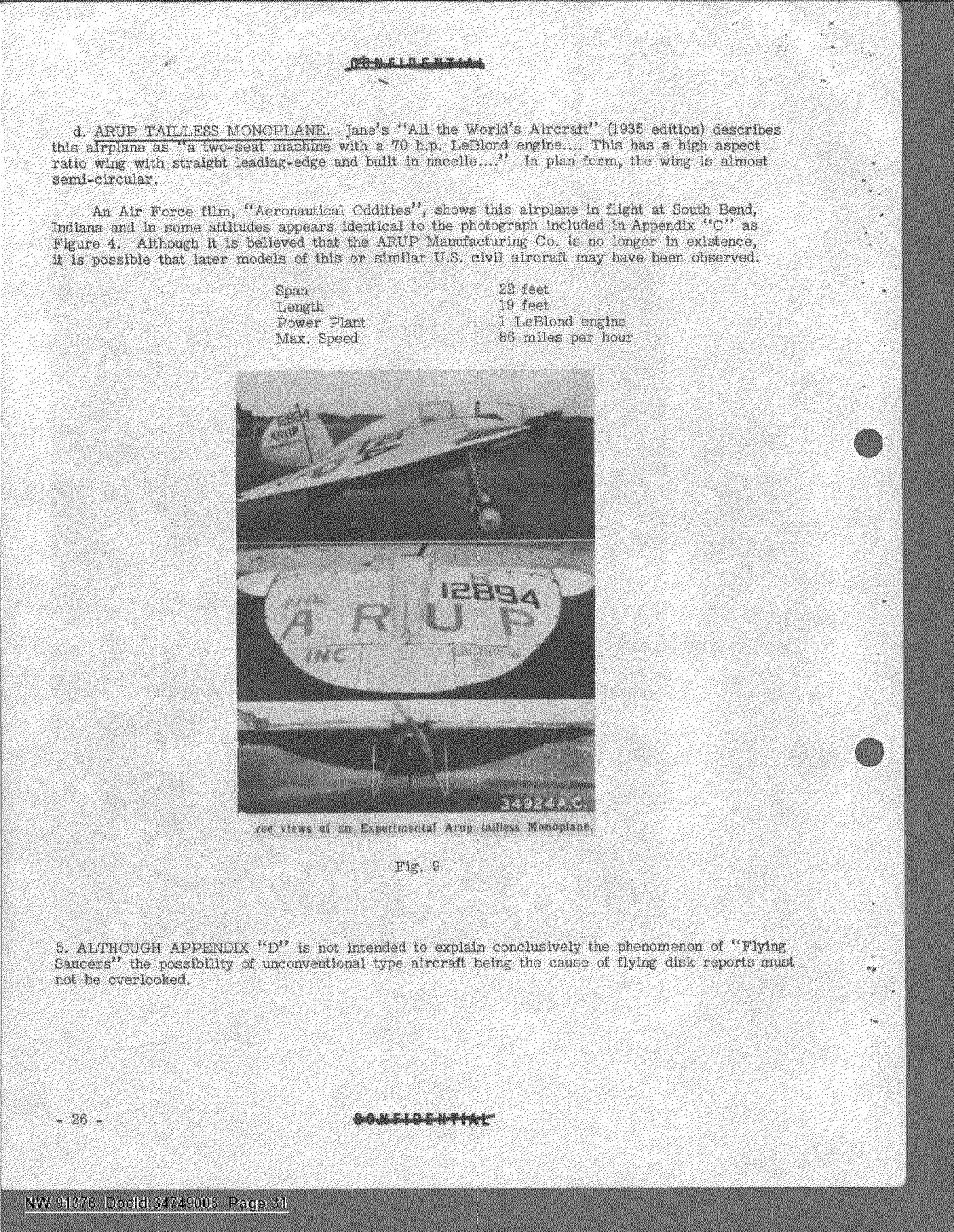 DOW-UAP-D094 Analysis-of-Flying-Object-Incidents-in-the-US 1949 — page 31