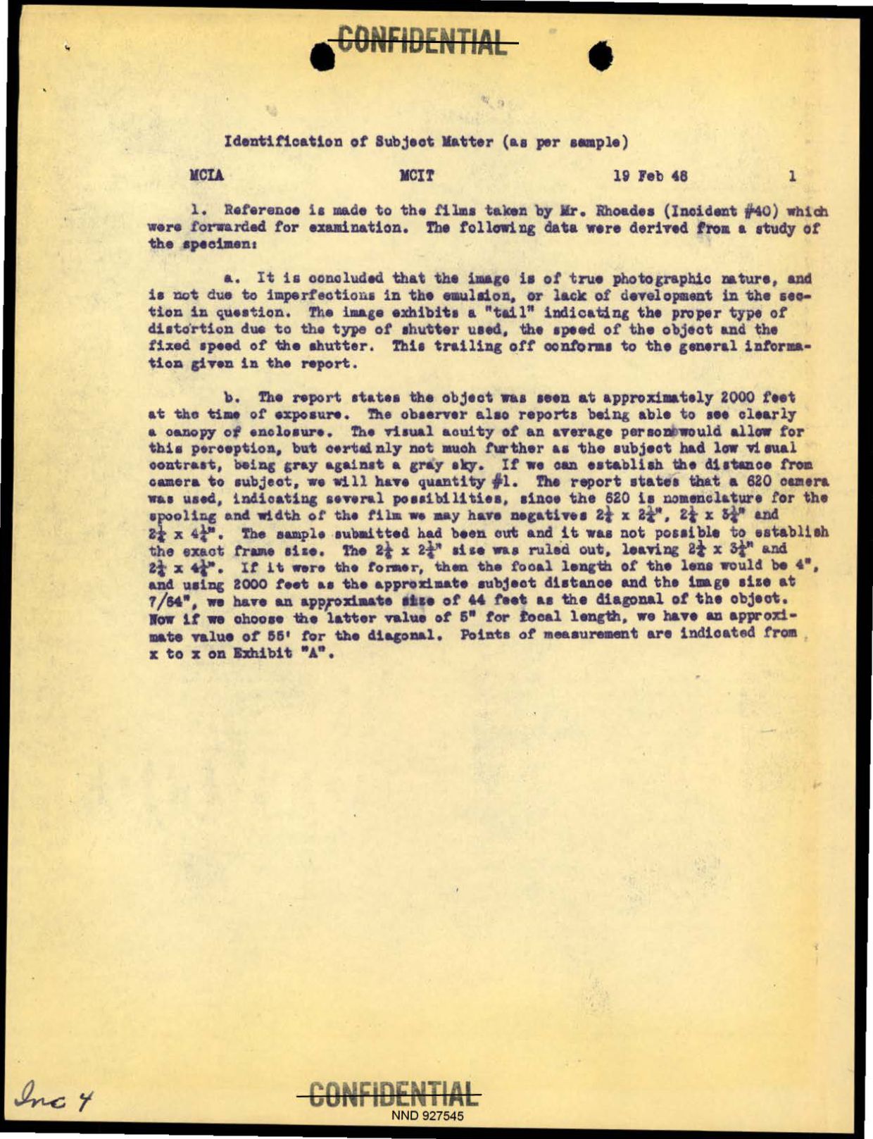 DOW-UAP-D097 Project-Sign-Progress-Report 1948 — page 33