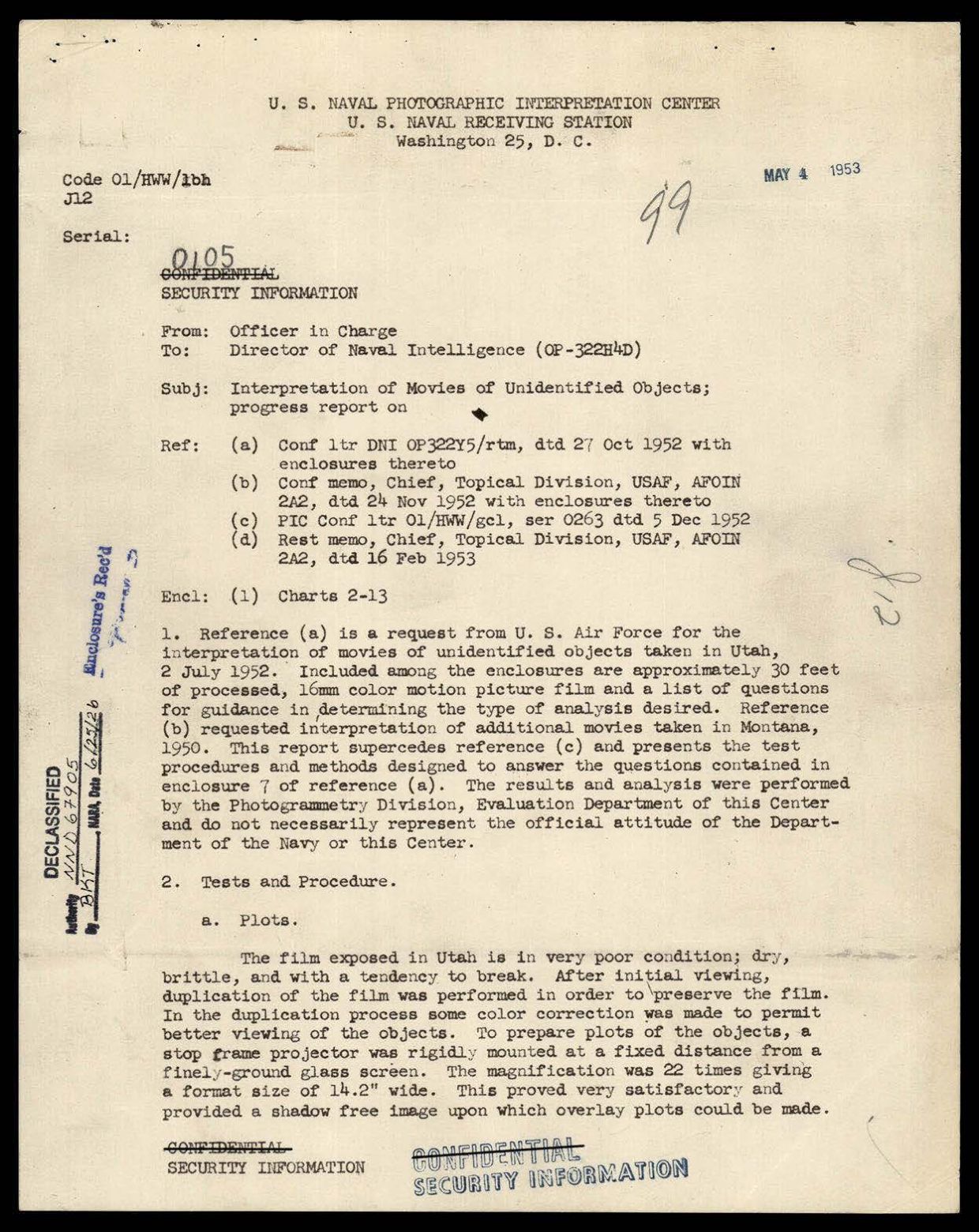 DOW-UAP-D098 Film-Analysis-of-Unidentified-Objects 1953 — page 3