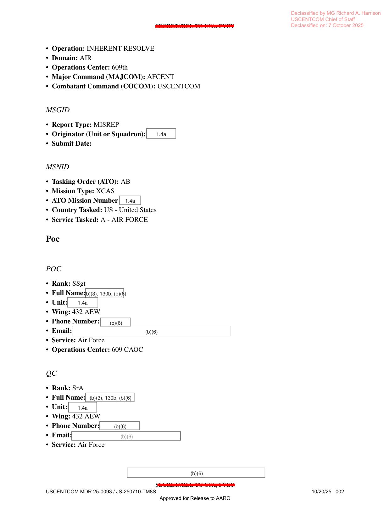 DOW-UAP-D10-Mission-Report-Middle-East-May-2022 — page 2
