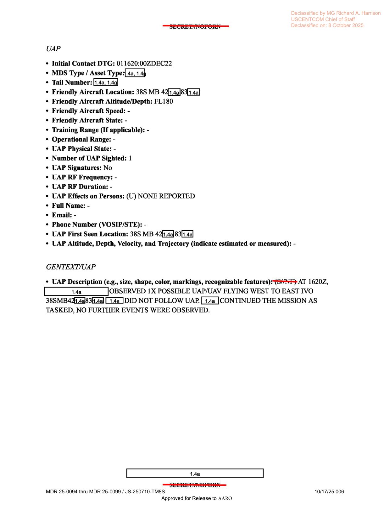 DOW-UAP-D18-Mission-Report-Iraq-December-2022 — page 6